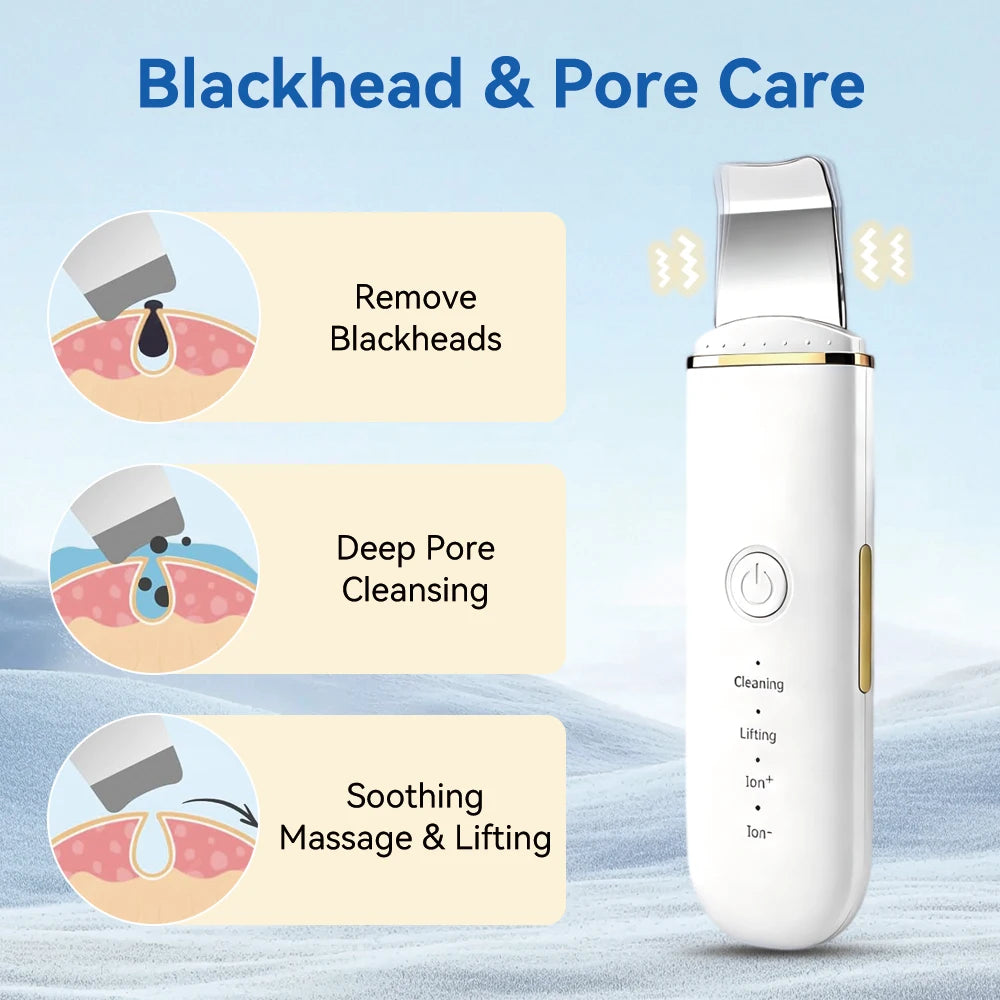 Revelloa Ultrasonic Skin Scrubber
