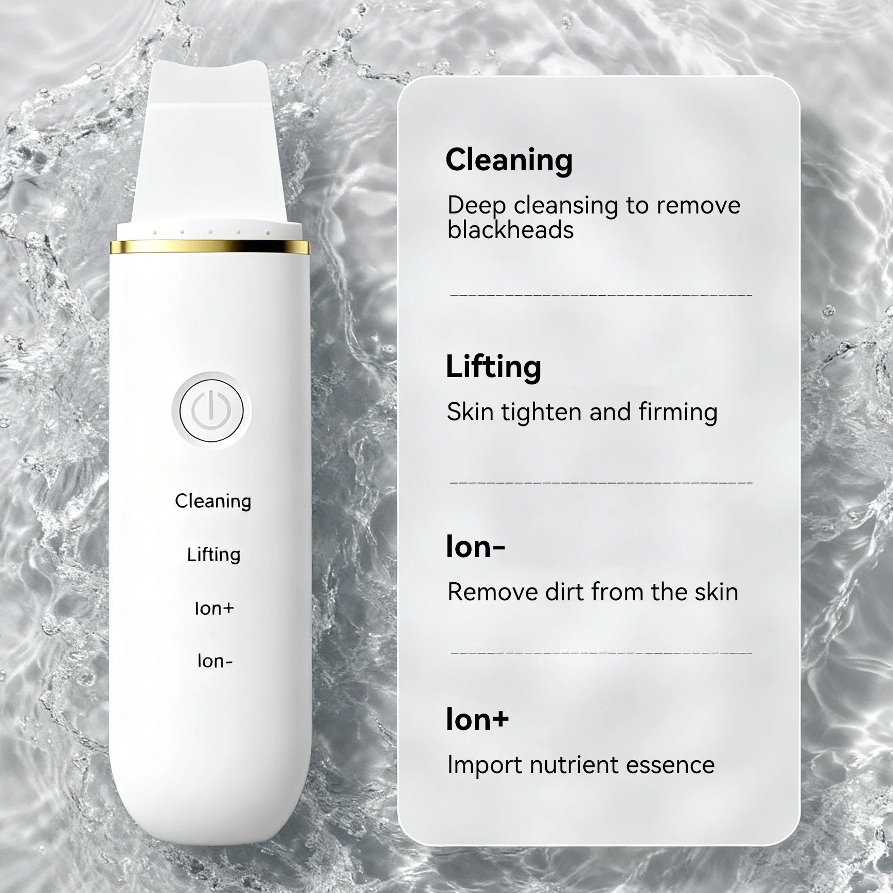 Revelloa Ultrasonic Skin Scrubber
