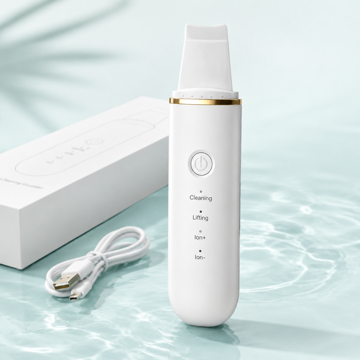 Revelloa ultrasonic skin scrubber